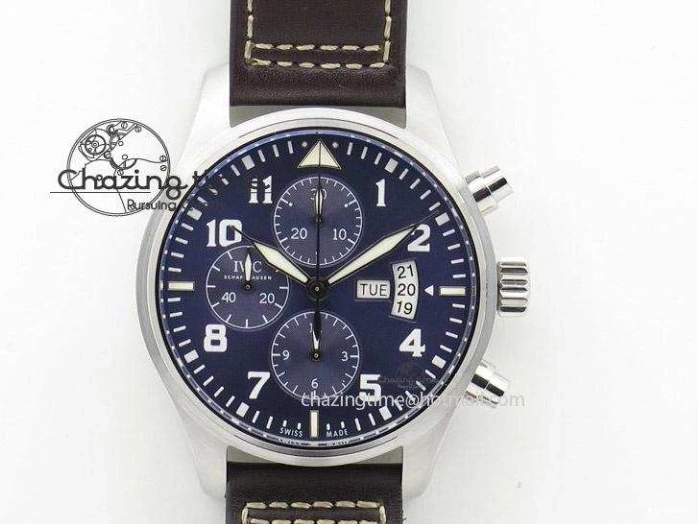 MIROTIME 0805 Aquatimer SS IW3290 RSF 1:1 Best Edition Blue Dial on Black Rubber Strap A Fashionable 7074
